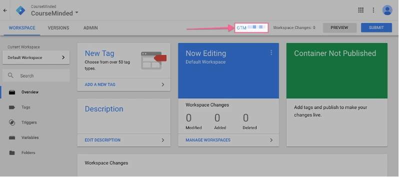 ID de Google Tag Manager