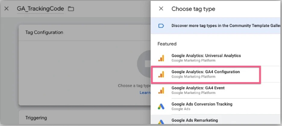 Google Analytics Tag en Google Tag Manager