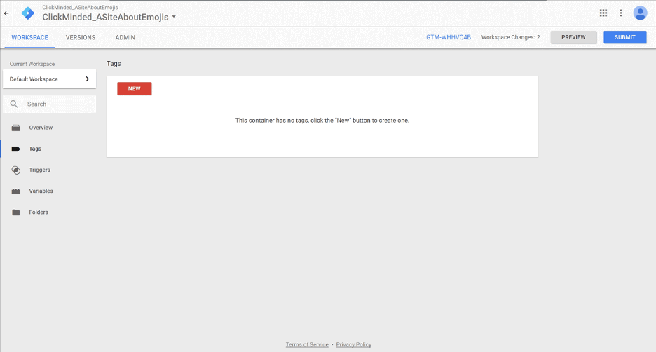 Agregar Tag Google Tag Manager