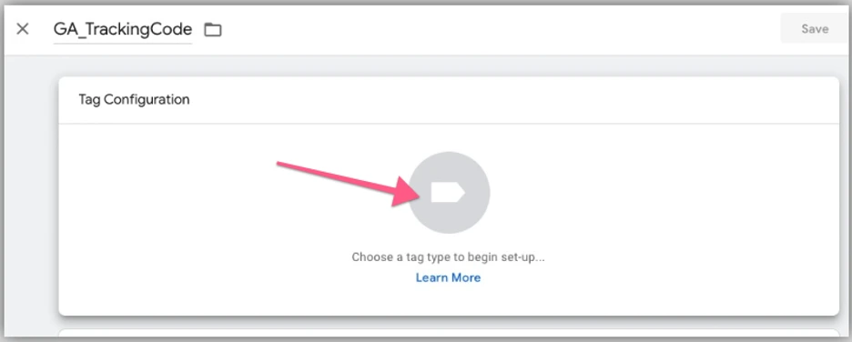 Configuración de Tag Google Tag Manager